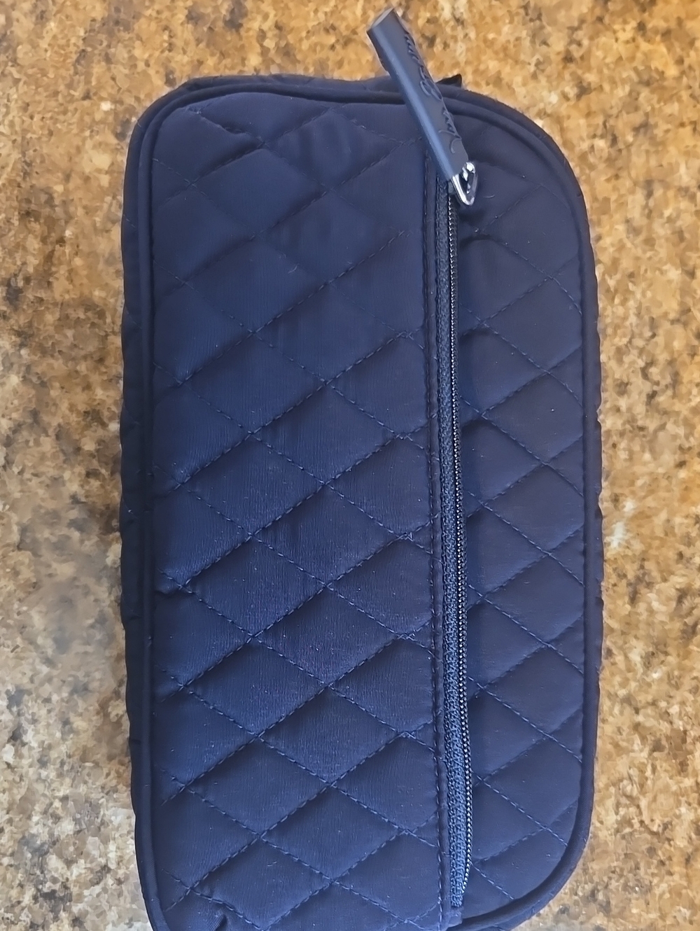 Vera Bradley Quilted Navy Travel Organizer Pouch - Unisex Bags